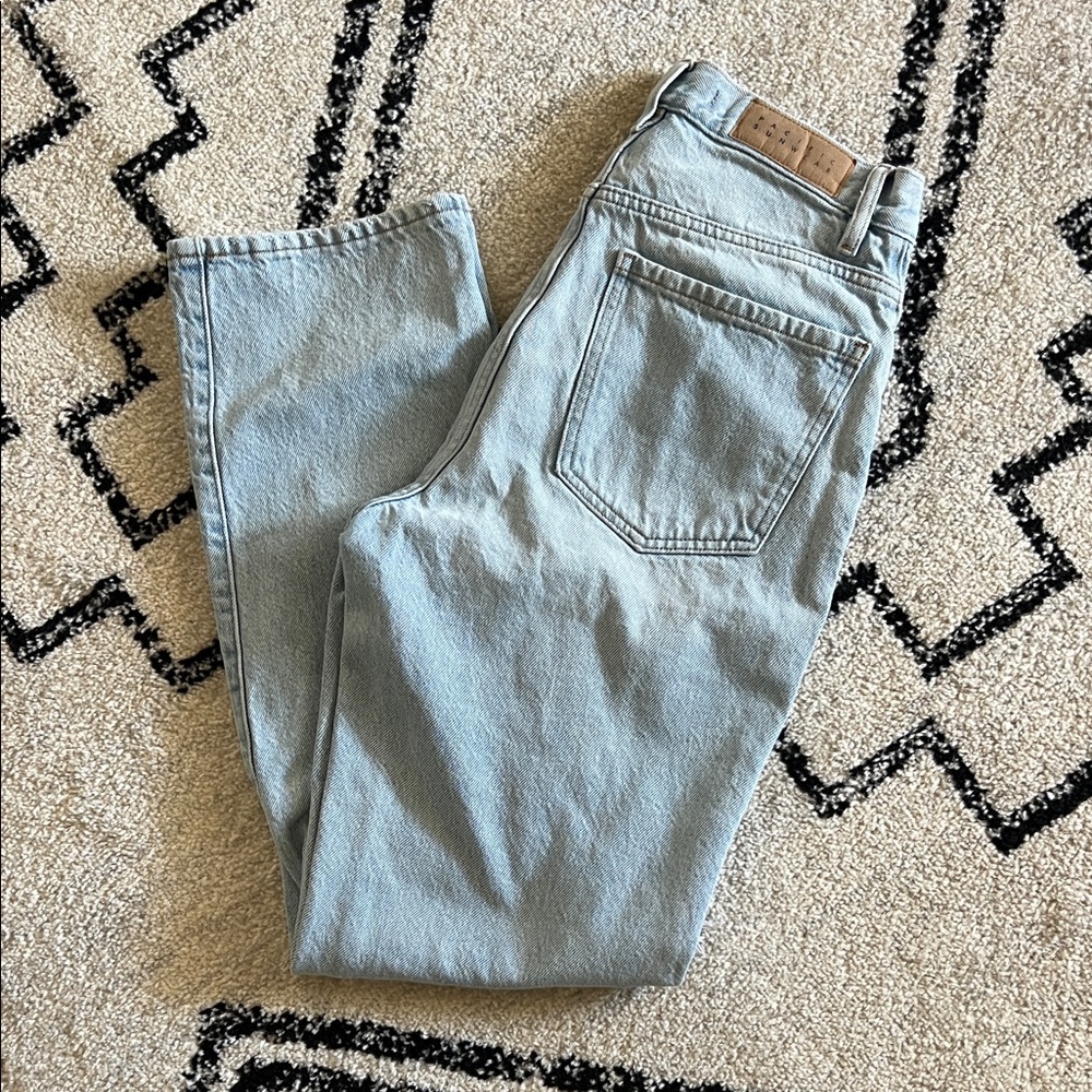 PacSun Light Blue Straight Leg Jeans
